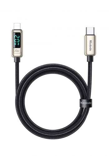 (4304)Mcdodo CA08811 Digital Pro 20W USB Type-C to Lightning Cable 1.2m كابل