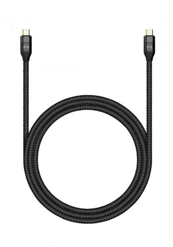 (2991)Mcdodo CA07130 USB Type-C  to USB Type-C Cable 1.5m - Black كابل