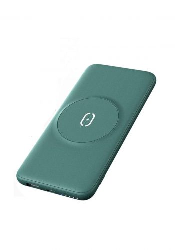 (4165)Mcdodo MC08771 Wireless Power Bank 15W - Green شاحن لا سلكي  محمول