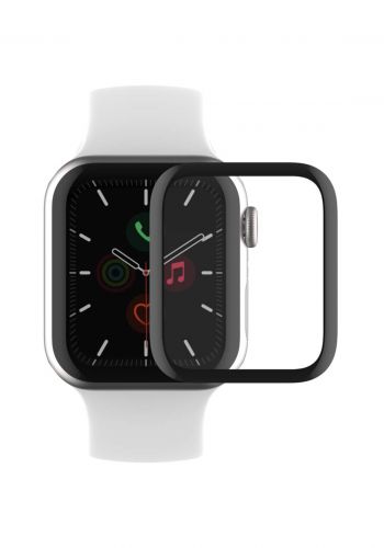 (4267)Belkin TrueClear Curve Screen Protection For Apple Watch SE/S6/S5/S4 42mm - Black Frame  واقي شاشة ساعة ذكية