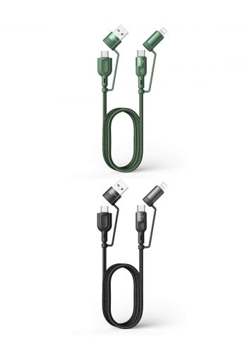 Mcdodo  4 in1 Data Cable USB-C to USB-C and Lightning to USB-A 1.2 m كابل