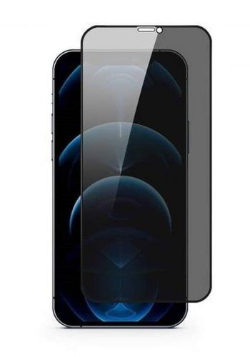   واقي شاشة الموبايل من موماكس  - Momax PZAP20MD1VD Glass Pro+ Advance Privacy Screen Protector Apple iPhone 12 Pro - Black