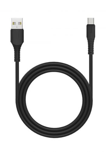  كيبل شحن 1 متر من روكروز Rockrose Alpha AM RRCS12M USB to Micro USB Fast Charge & Sync Cable - Black	 ( 4363 ) 