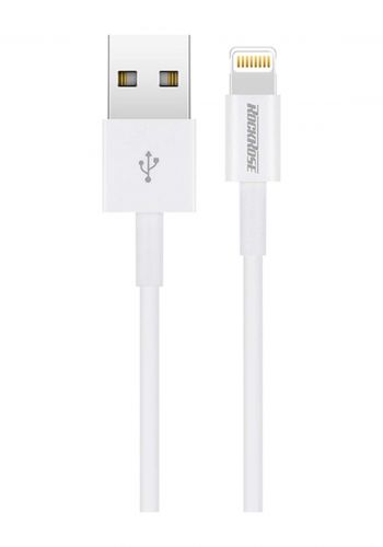 (4017)RockRose RRCS02L USB to Lightning Cable 1m - White كابل