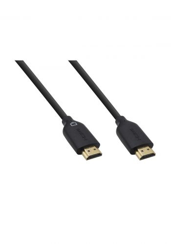 (3170)Belkin F3Y021bt2M 2m High Speed HDMI Cable with Ethernet - Black كابل
