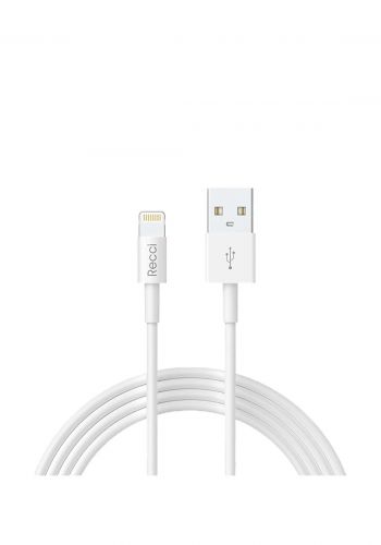   كابل لايتننك
Recci Usb To Lightning Cable 1m -White