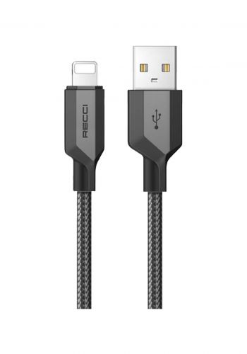  كابل شحن لايتننك
Recci RTC-N22L Usb To Lightning Cable Charge 100cm - Black