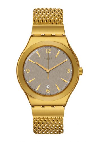 ساعة نسائية ذهبية اللون من سواج Swatch YWG409M Women's Watch