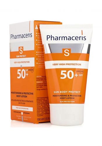 لوشن و واقي شمسي للجسم  150 مل من فارماسيرز  Pharmaceris S Hydro-Lipid Body  Lotion SPF 50 +