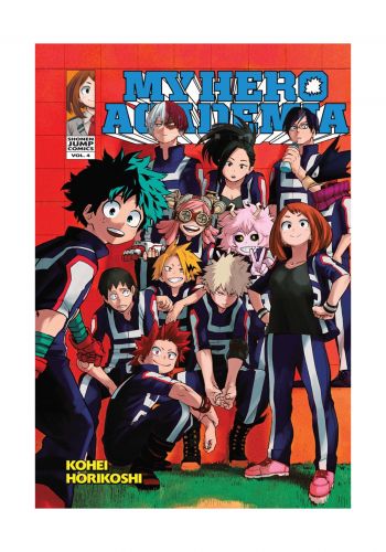 أكاديمية بوكو نو هيرو  مترجمة للغة الانجليزية  المجلد الرابع  My Hero Academia - Volume 4