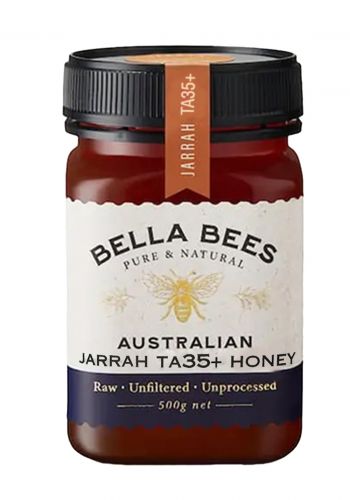 عسل جارا العلاجي تركيز (TA35+) 500 غرام من بيلا بيز Bella Bees Harrah Pure & natural