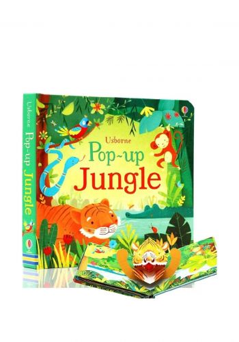 كتاب قصة ومجسمات الغابة للاطفال Usborne Pup Up Jungle Store Book 3D