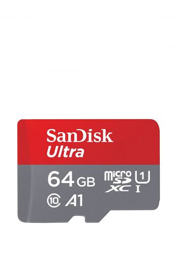 بطاقة ذاكرة من ساندسك SanDisk  64GB Micro SD Class 10 Memory Card