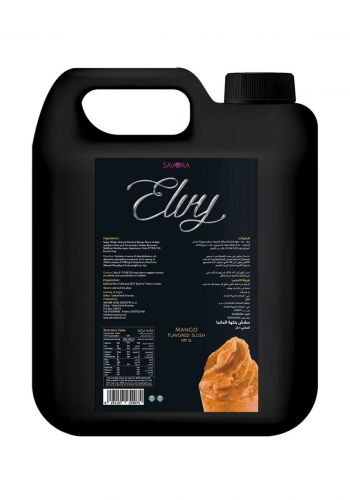 شراب مركز بيوريه بنكهة المانجو 5 لتر من سادورا ايلفي Sadora Elvy Mango Flavored Slush