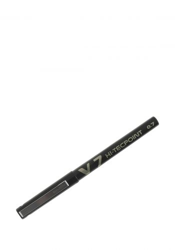 قلم حبر سوفت اسود اللون من بايلوت Pilot Hi-Tecpoint V7 Grip