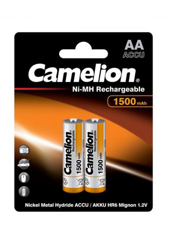 بطاريات AA  من كاميليون-24 بطارية  Camelion NH-AA1500BP2 Rechargeable Battery