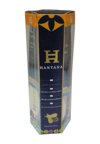 مجموعة عسل الزهور البرية الطبيعي 6 ملعقة من هانتانا Hantana Wildflower Honey