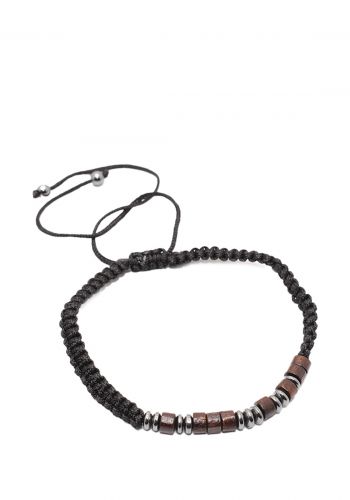 سوار خرز عبارة ( Family ) بتصميم شفرة موريس من زك زاك Zigzag Morse Code Beads Bracelet