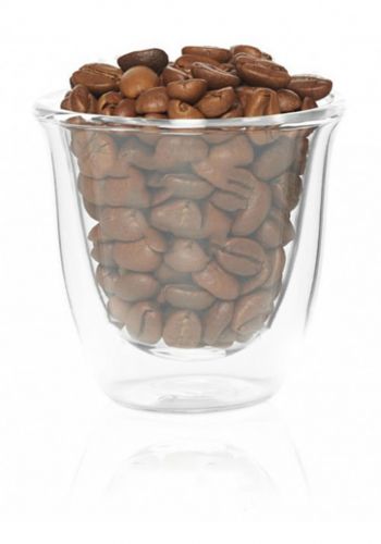 كوب زجاجي مزدوج الجدران Double wall cup espresso
