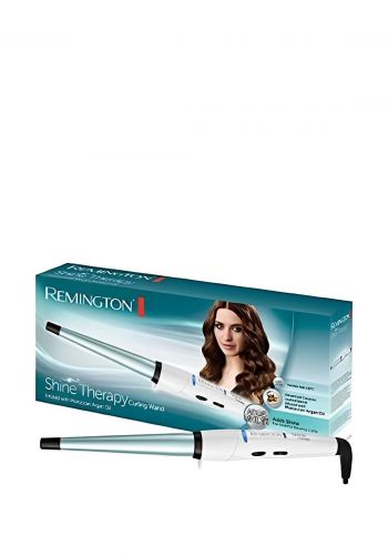 اداة تجعيد الشعر اللامع من ريمنجتون Remington CI53W Shine Therapy Curling Wand