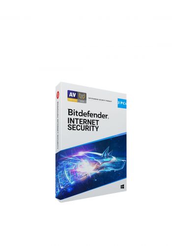 نظام حماية الانترنيت Bitdefender IS03ZZCSN1203BEN Internet Security 3 Pcs 1 Year box