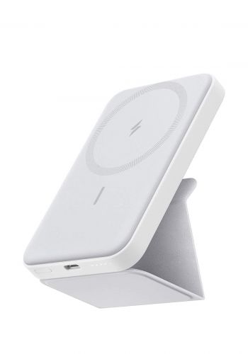 شاحن محمول لاسلكي من انكر Anker 622 Magnetic Battery 5000mAh (Mag Go) - White