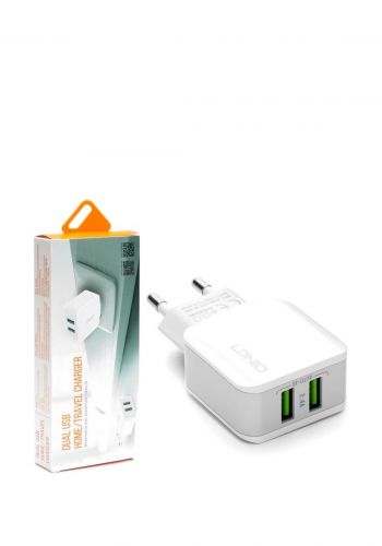 Ldnio Charger 2 Dual USB 12w  -White شاحن
