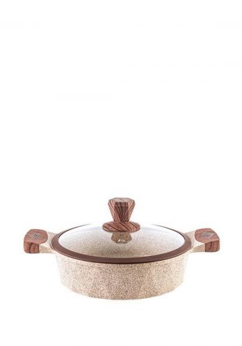 Zio Low Casserole قدر مع غطاء 26 سم من زيو