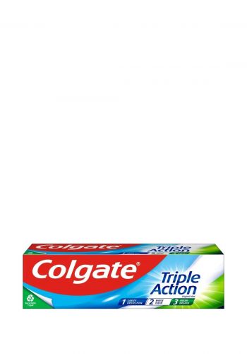 معجون اسنان بنكهة النعناع 75 مل من كولجيت Colgate Original Mint Triple Action Toothpaste 