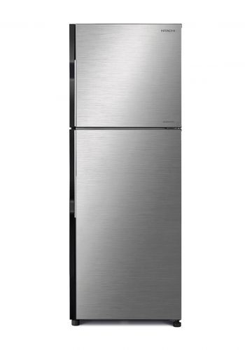 Hitachi R-H290PUQ7 2 Door Refrigerator - Silver  ثلاجة ثنائية الابواب 12 قدم من هيتاشي
