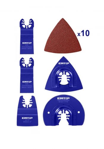 سيت شفرات كوسرة 15 قطعة من إيمتوب Emtop EMTB1501 Multi Tool Blade Sets

