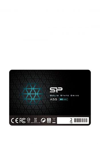 Silicon Power A55 2TB Solid State Drive internal_Black  SSD هارد داخلي من سيلكون بور