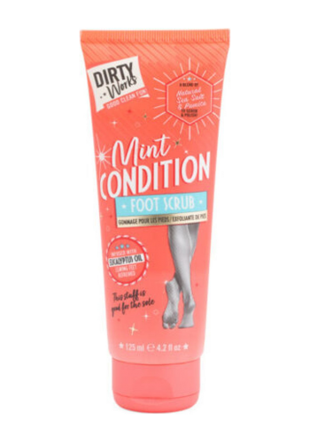 ملح مقشر للقدم 125 مل من ديرتي ووركس Dirty Works Mint Condition Foot Scrub