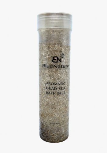 املاح البحر الميت بالزيوت العطرية بالقرفة والهيل 240 غرام من بلو نيتشر Blue nature aromatic dead sea bath salts cardamom & cinnamom