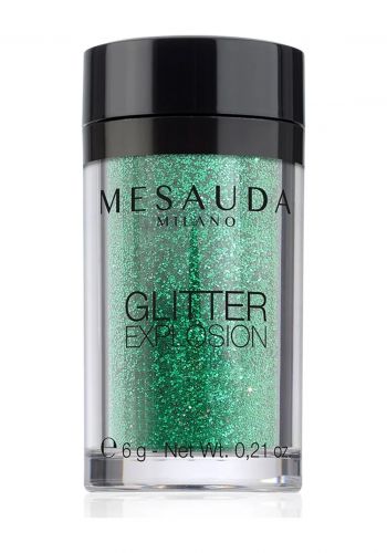 ملمع اظافر و مكياج 207 اخضر 6 غم من ميساودا ميلانو Mesauda Milano Glitter Explosion 207 Green
