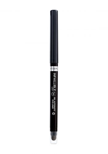 قلم محدد للعيون باللون الاسود من لوريال باريس L'Oreal Paris Infallible Grip 36H Gel Automatic Eyeliner - Intense Black 