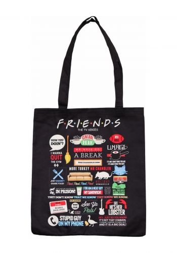 حقيبة توت باك اسود اللون Tote Bag