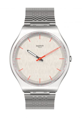 ساعة رجالية فضية اللون من سواج  Swatch SS07S113GG Men's Watch