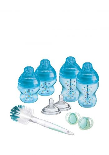 سيت رضاعات حديثي الولادة 9 قطع من تومي تيبي  Tommee Tippee TT422751 Advanced Anti-Colic Starter Bottle Kit 