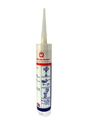 IQ silicone Asetate سيليكون مانع تسرب 270 غم من اي كيو