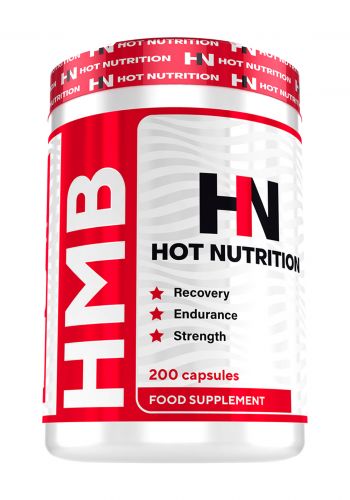 Hot Nutrition HMB Food Supplement-200 capsules مكمل غذائي