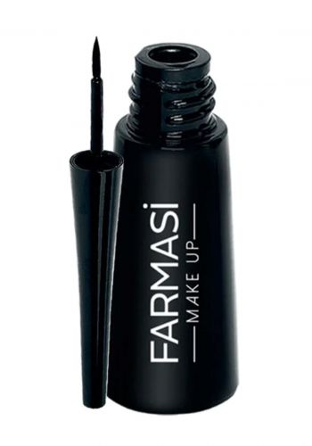 ايلاينر سائل اسود اللون 5 غرام من فارمسي Farmasi Liquid Eyeliner Deep Look 
