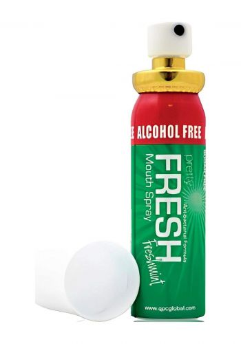 بخاخ معطر للفم بنكهة النعناع المنعش 20 مل من بريتي Pretty Fresh Mouth Spray Freshmint 