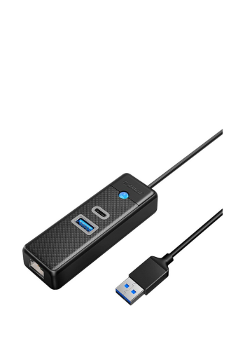 تحويلة Orico PWCUR-U3 3-Port USB3.0 Hub with Gigabit Ethernet Port