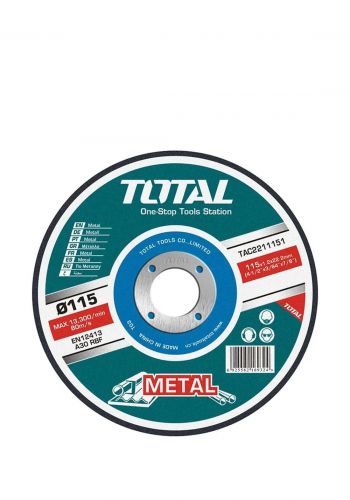 قرص قطع المعادن  بقطر 115 ملم من توتال  Total TAC2211151 Grinding Disc For Metal