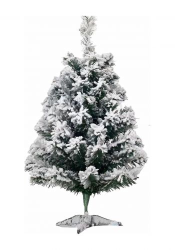 شجرة صناعية لعيد الميلاد مغطاة بالثلج بارتفاع 50 سم