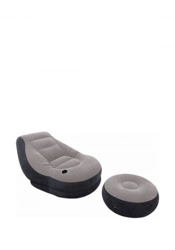 أريكة قابلة للنفخ مع مسند قدم من انتكس Intex 68564 Ultra Lounge Inflatable Sofa Inflatable Chair