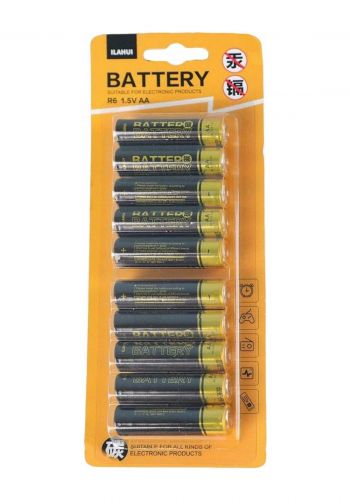 بطاريات 1.5 فولت 10 قطع نوع AA من ايلاهوي Ilahui AA Batteries 