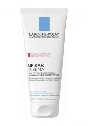 كريم مهدئ للاكزيما 200 مل من لاروش بوزيه  La Roche-Posay Lipikar Soothing Relief Eczema Cream