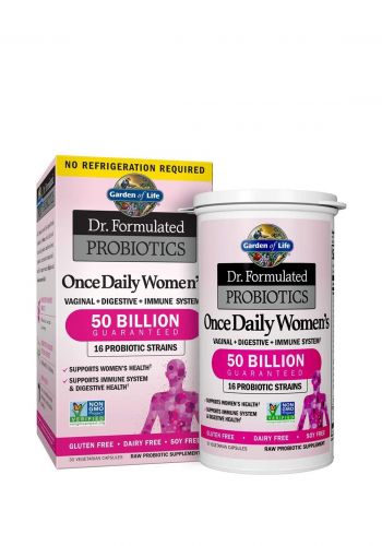 بروبايوتك للنساء 30 كبسولة من غاردن اوف لايف Garden of Life Dr. Formulated Probiotics